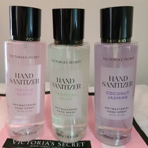 VS Mini Hand Sanitizer Spray 2.5oz 3 Scents